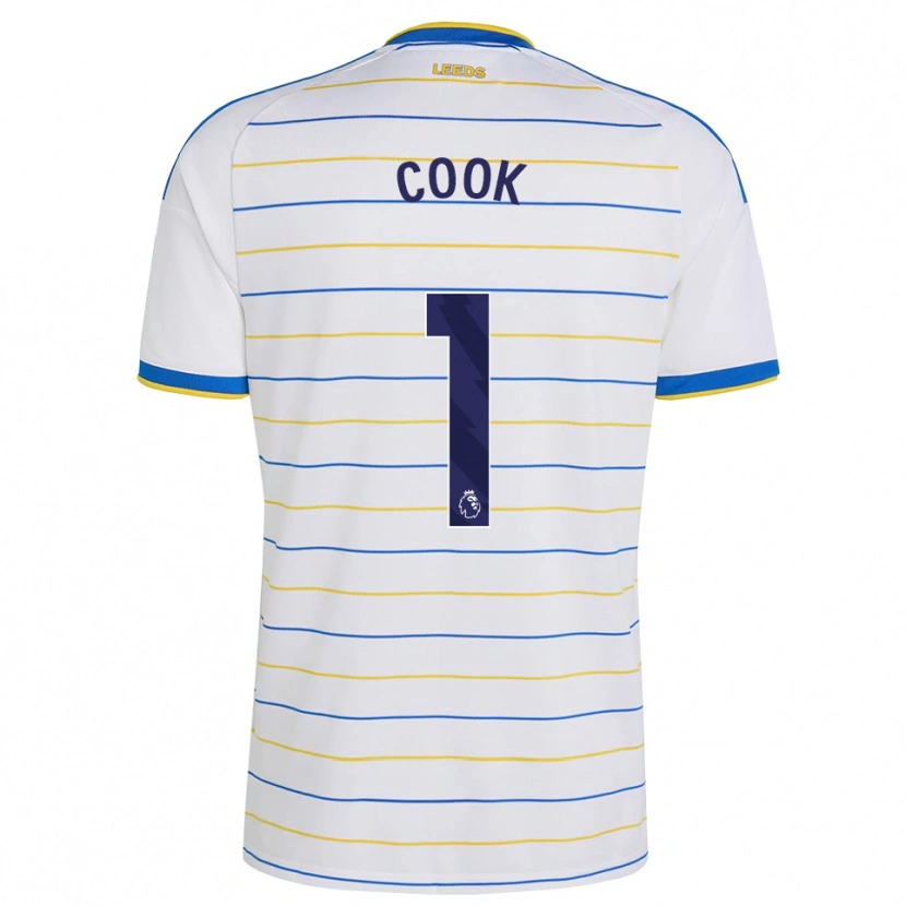 Danxen Kinderen Robbie Cook #1 Rood Geel Blauw Thuisshirt Thuistenue 2026/27 T-Shirt