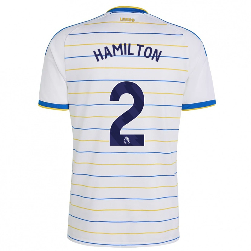 Danxen Kinderen Joshua Hamilton #2 Rood Geel Blauw Thuisshirt Thuistenue 2026/27 T-Shirt
