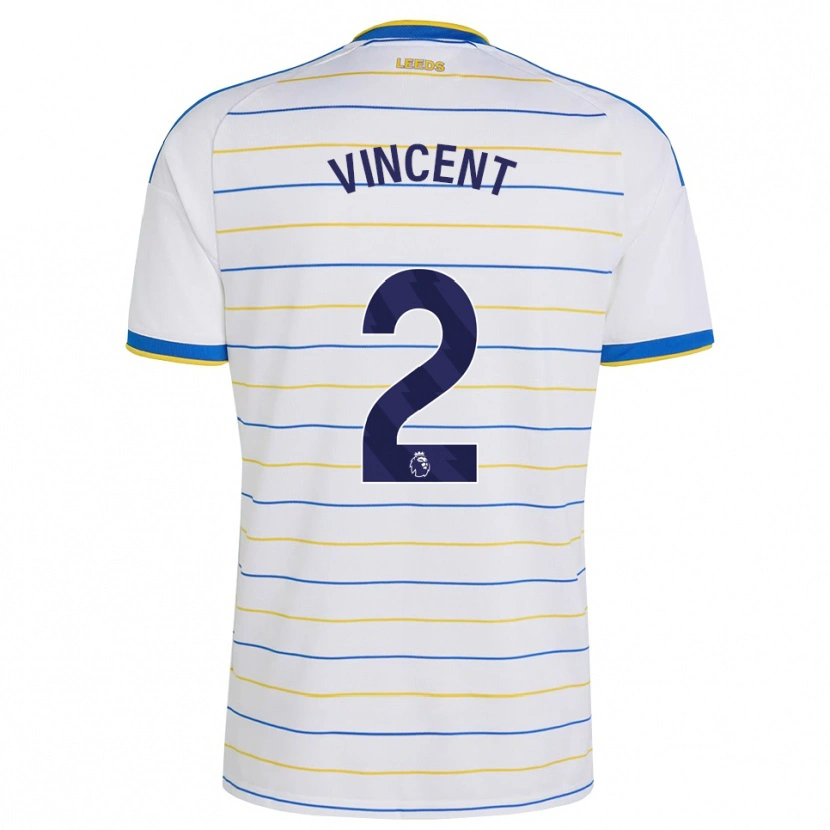 Danxen Kinderen Harvey Vincent #2 Rood Geel Blauw Thuisshirt Thuistenue 2026/27 T-Shirt