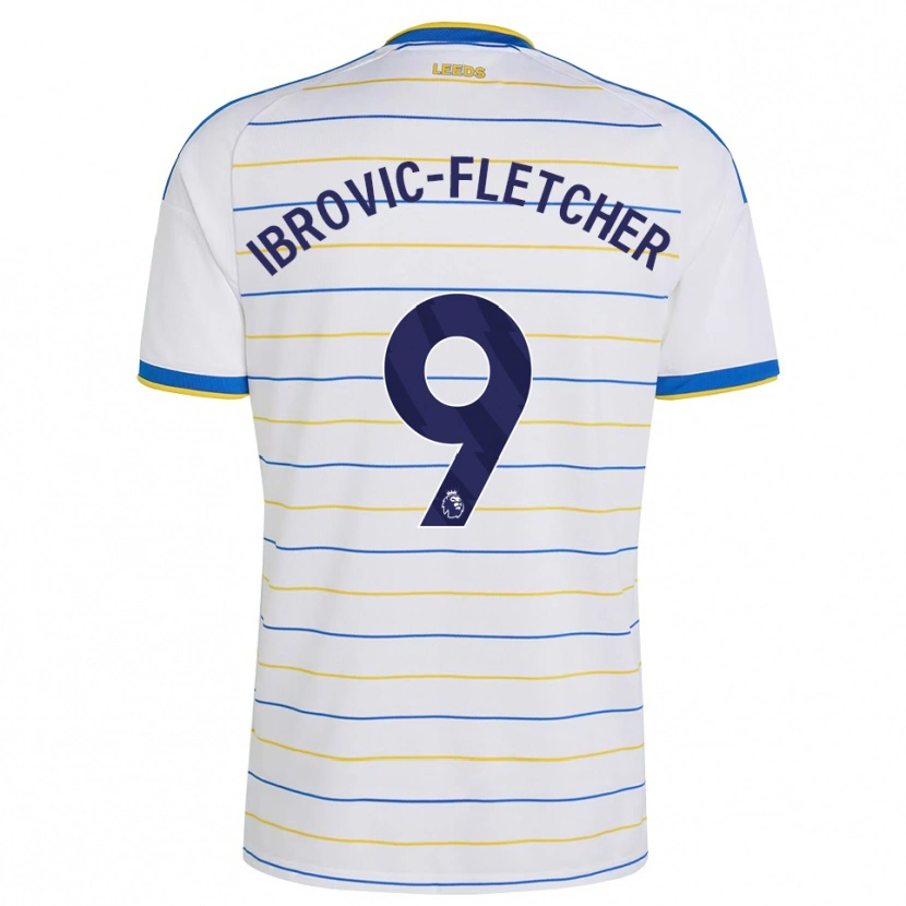 Danxen Kinderen Edward Ibrovic-Fletcher #9 Rood Geel Blauw Thuisshirt Thuistenue 2026/27 T-Shirt