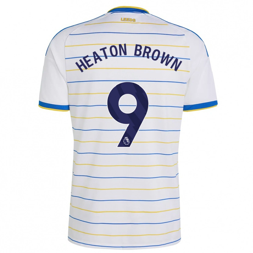 Danxen Kinderen Heaton Brown #9 Rood Geel Blauw Thuisshirt Thuistenue 2026/27 T-Shirt