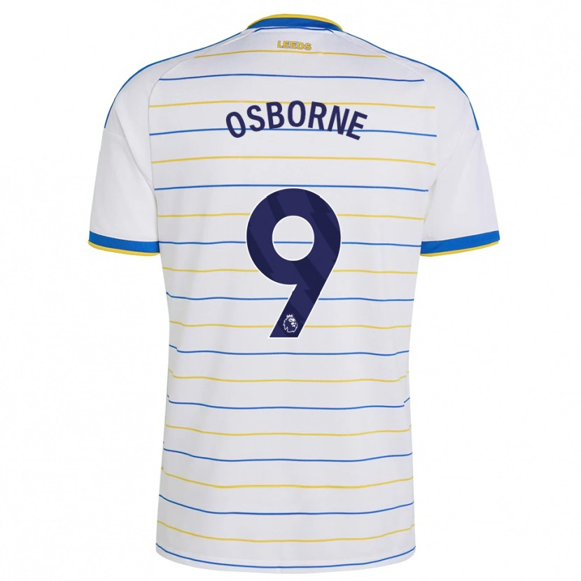 Danxen Kinderen Jemimah Osborne #9 Rood Geel Blauw Thuisshirt Thuistenue 2026/27 T-Shirt