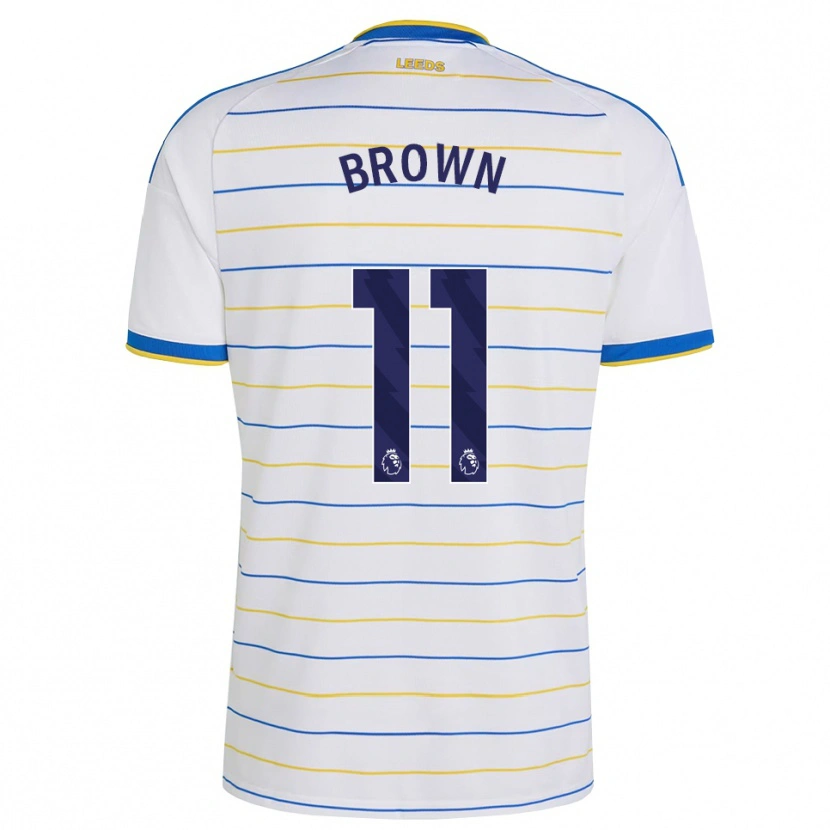 Danxen Kinderen Abbie Brown #11 Rood Geel Blauw Thuisshirt Thuistenue 2026/27 T-Shirt