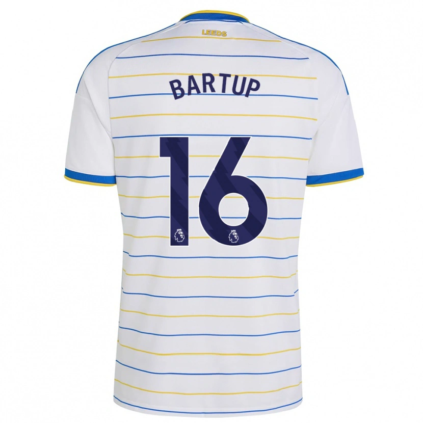 Danxen Kinderen Laura Bartup #16 Rood Geel Blauw Thuisshirt Thuistenue 2026/27 T-Shirt