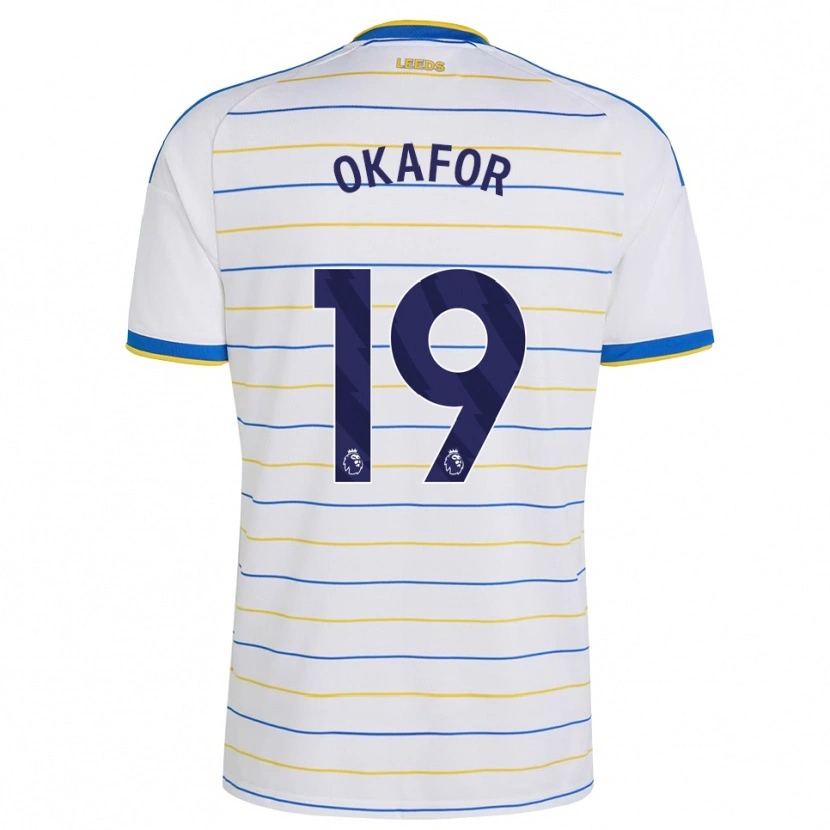Danxen Kinderen Noah Okafor #19 Rood Geel Blauw Thuisshirt Thuistenue 2026/27 T-Shirt