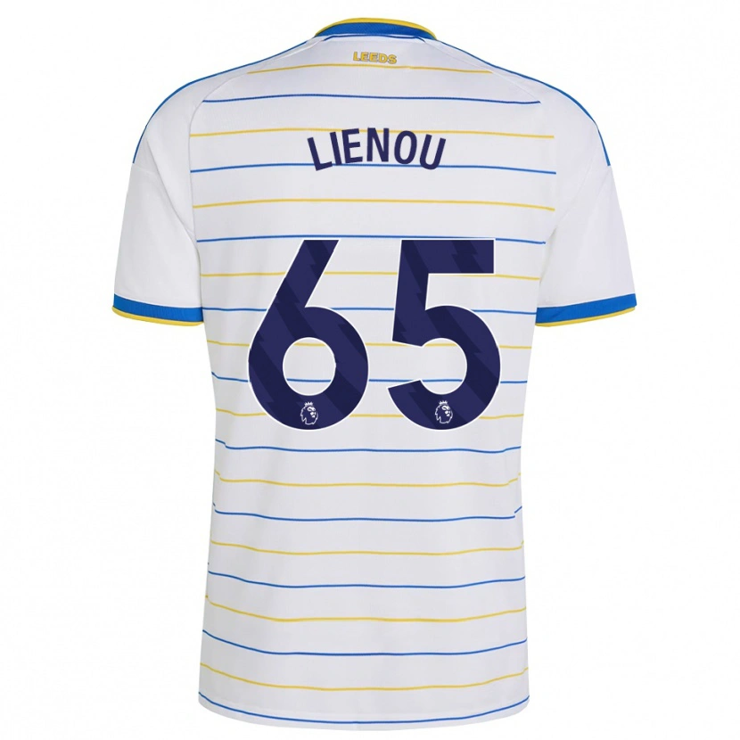 Danxen Kinderen Jayden Lienou #65 Rood Geel Blauw Thuisshirt Thuistenue 2026/27 T-Shirt