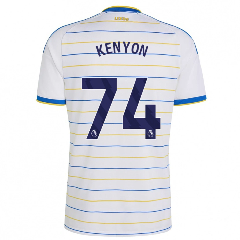 Danxen Kinderen George Kenyon #74 Rood Geel Blauw Thuisshirt Thuistenue 2026/27 T-Shirt