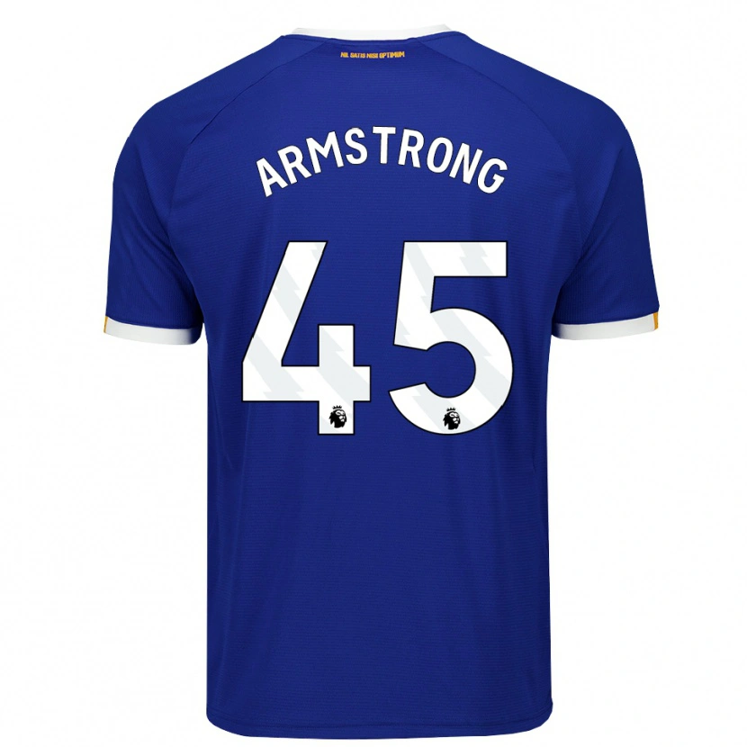 Danxen Kinderen Harrison Armstrong #45 Blauw Wit Geel Thuisshirt Thuistenue 2026/27 T-Shirt