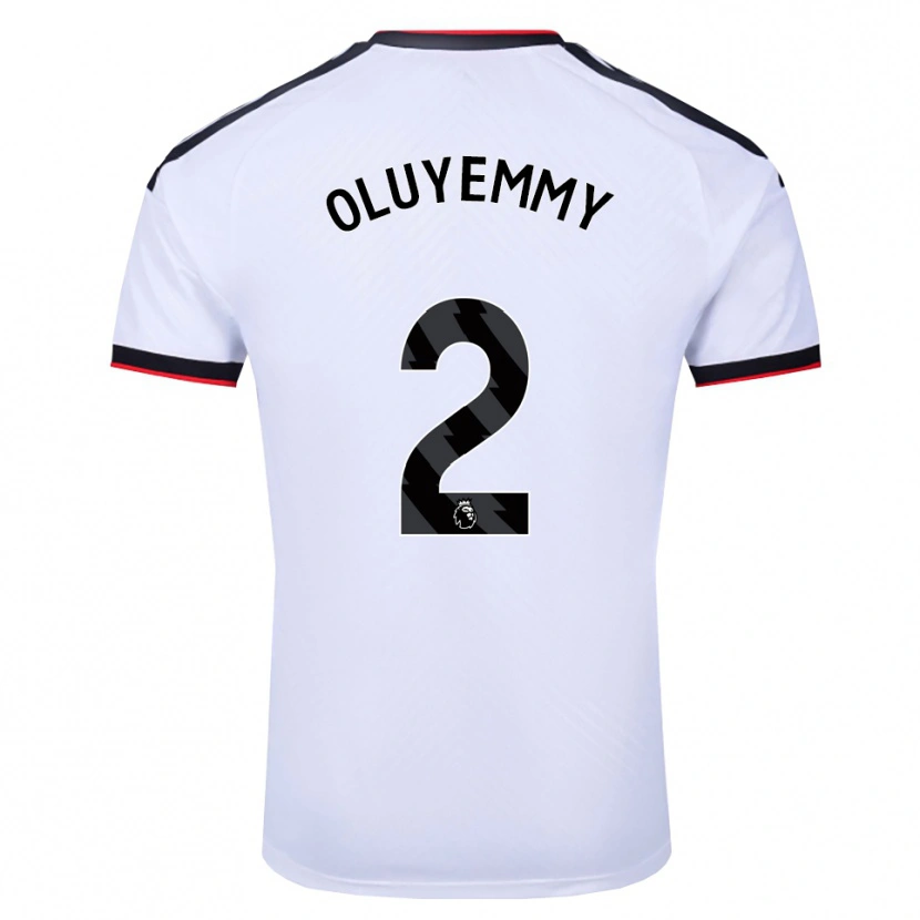 Danxen Kinderen Benjamin Oluyemmy #2 Wit Zwart Rood Thuisshirt Thuistenue 2026/27 T-Shirt