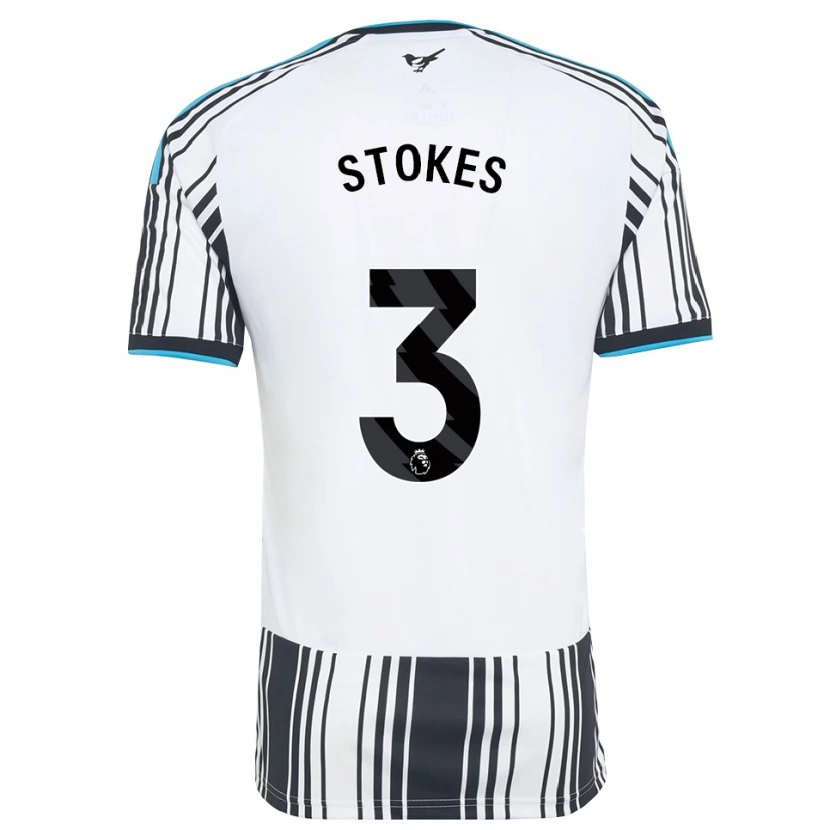 Danxen Kinderen Demi Stokes #3 Hemelsblauw Zwart Wit Thuisshirt Thuistenue 2026/27 T-Shirt