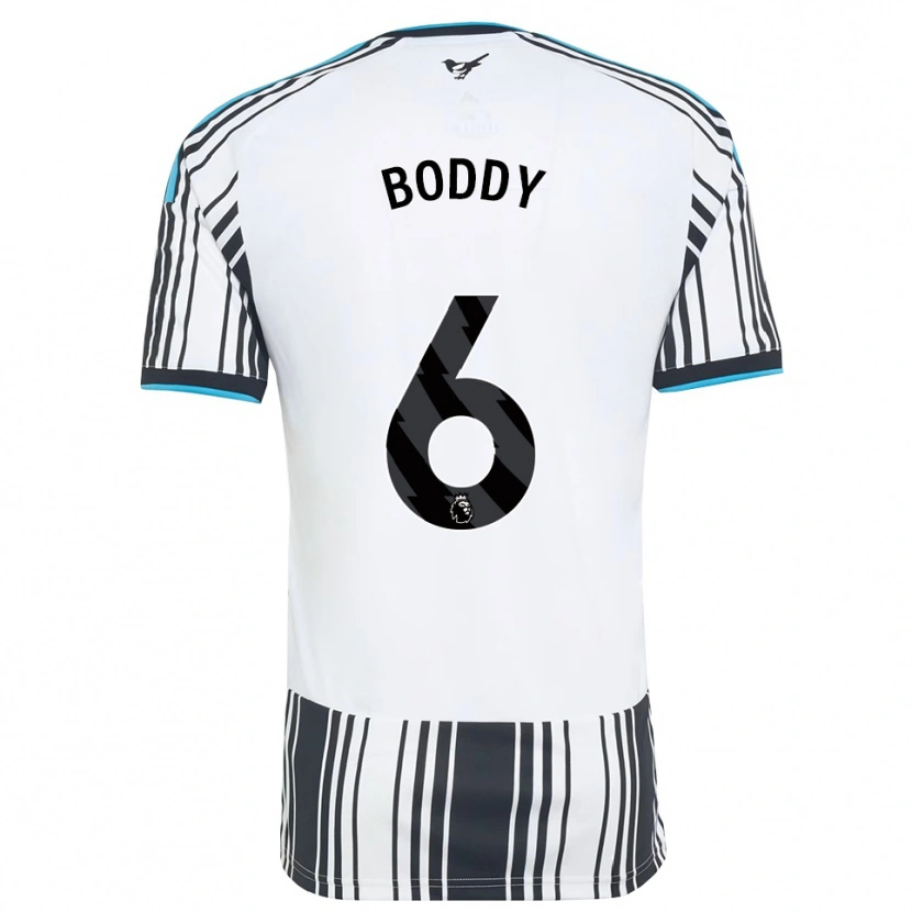 Danxen Kinderen Elysia Boddy #6 Hemelsblauw Zwart Wit Thuisshirt Thuistenue 2026/27 T-Shirt