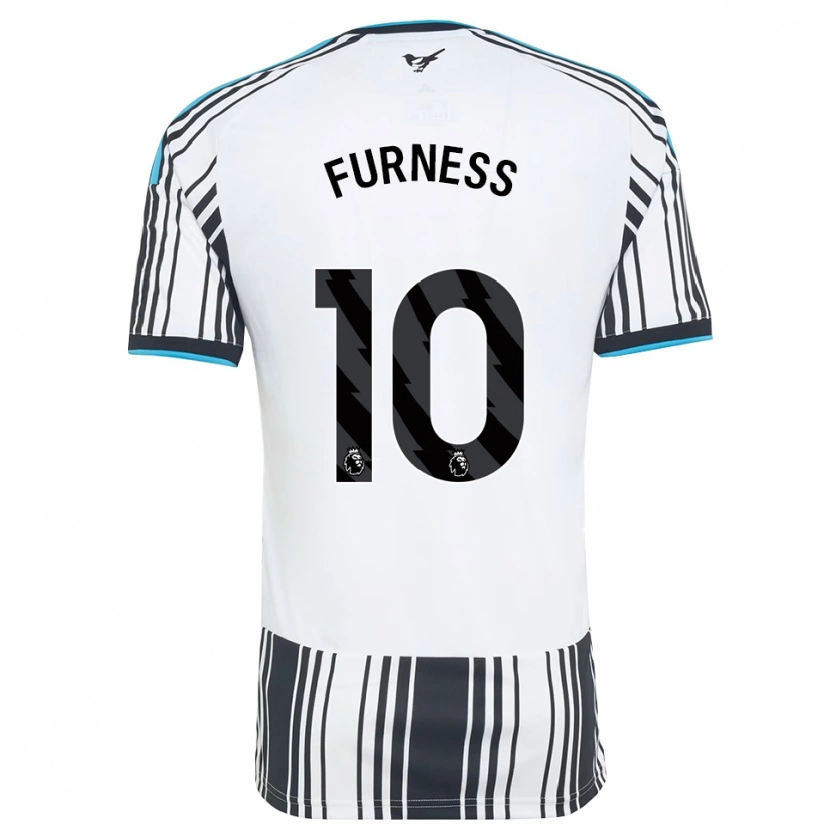 Danxen Kinderen Rachel Furness #10 Hemelsblauw Zwart Wit Thuisshirt Thuistenue 2026/27 T-Shirt