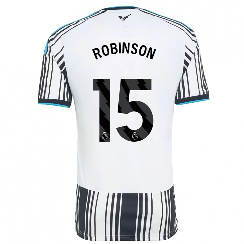 Danxen Kinderen Charlie Robinson #15 Hemelsblauw Zwart Wit Thuisshirt Thuistenue 2026/27 T-Shirt