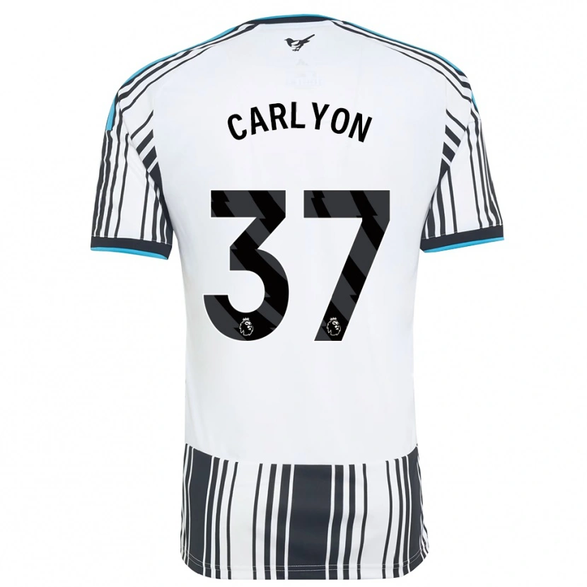 Danxen Kinderen Nathan Carlyon #37 Hemelsblauw Zwart Wit Thuisshirt Thuistenue 2026/27 T-Shirt