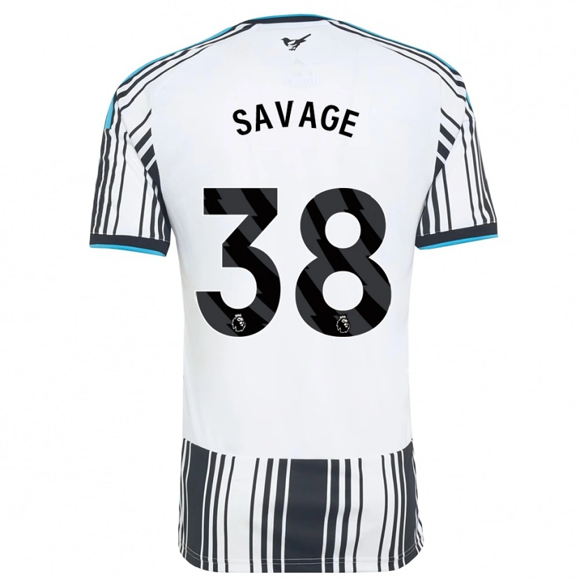 Danxen Kinderen Remi Savage #38 Hemelsblauw Zwart Wit Thuisshirt Thuistenue 2026/27 T-Shirt