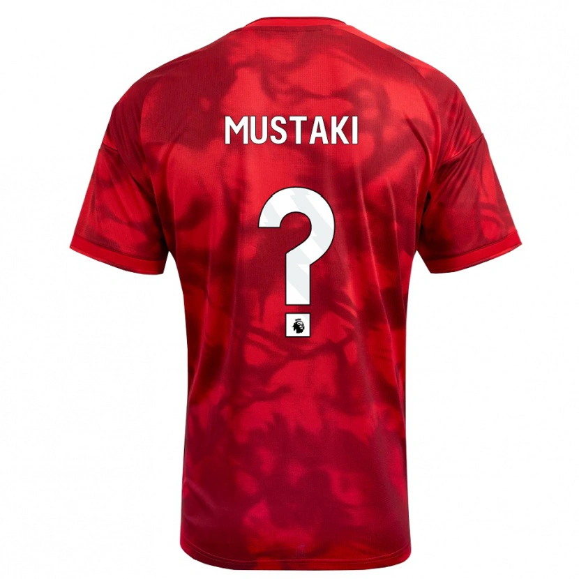 Danxen Kinderen Chloe Mustaki #0 Krimson Wit Thuisshirt Thuistenue 2026/27 T-Shirt