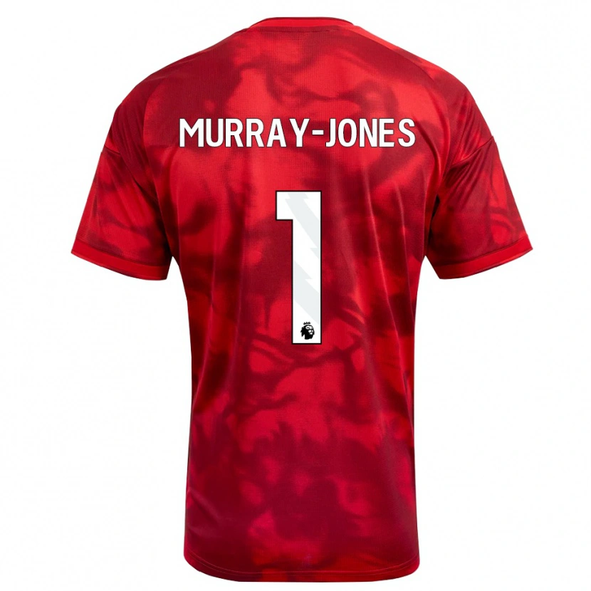 Danxen Kinderen George Murray-Jones #1 Krimson Wit Thuisshirt Thuistenue 2026/27 T-Shirt