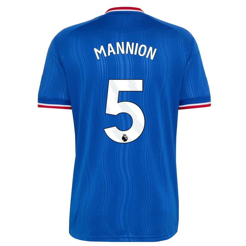 Danxen Kinderen Aoife Mannion #5 Blauw Wit Rood Uitshirt Uittenue 2026/27 T-Shirt