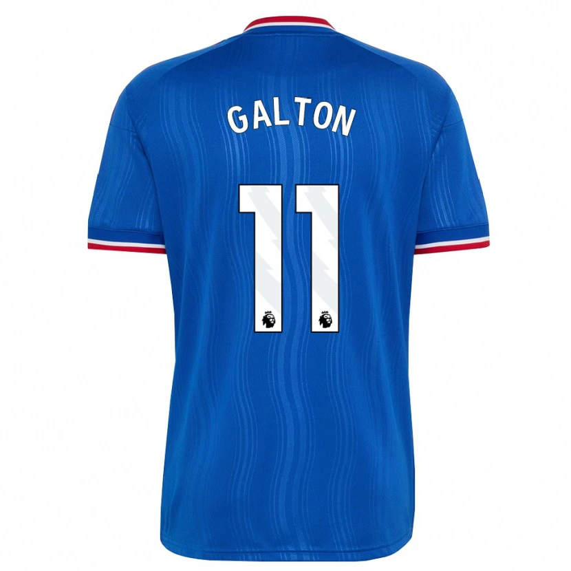 Danxen Kinderen Leah Galton #11 Blauw Wit Rood Uitshirt Uittenue 2026/27 T-Shirt