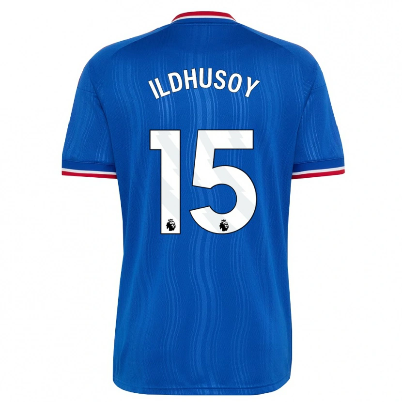 Danxen Kinderen Celin Bizet Ildhusoy #15 Blauw Wit Rood Uitshirt Uittenue 2026/27 T-Shirt