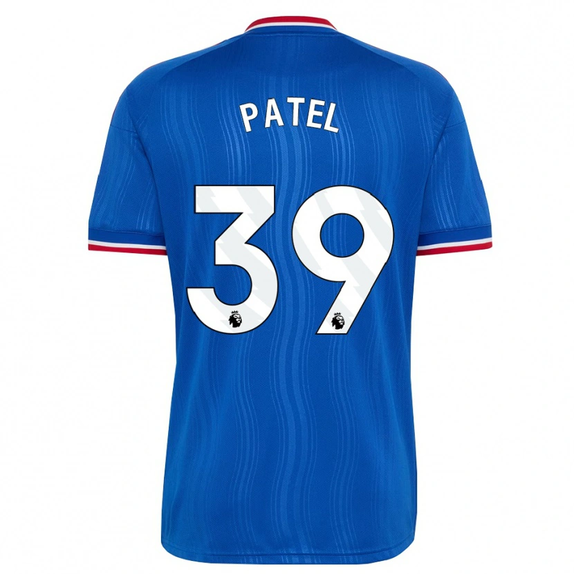 Danxen Kinderen Safia Middleton-Patel #39 Blauw Wit Rood Uitshirt Uittenue 2026/27 T-Shirt