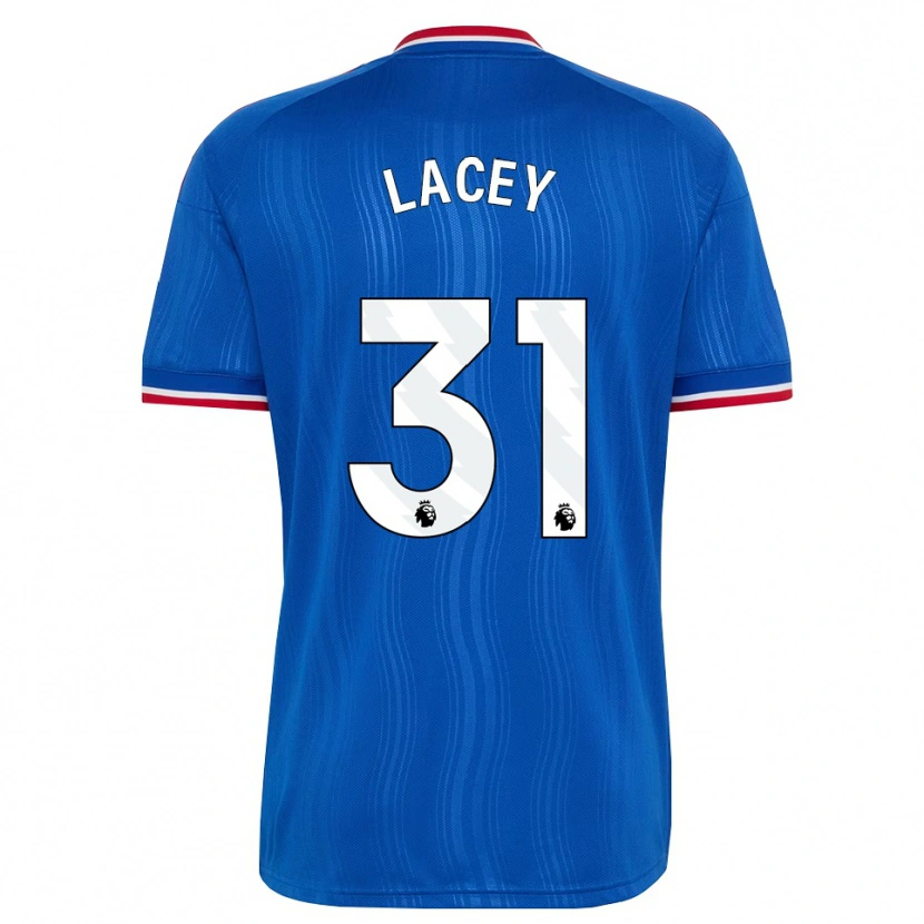 Danxen Kinderen Shea Lacey #31 Blauw Wit Rood Uitshirt Uittenue 2026/27 T-Shirt