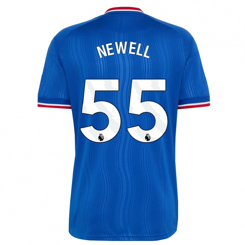 Danxen Kinderen Lucy Newell #55 Blauw Wit Rood Uitshirt Uittenue 2026/27 T-Shirt