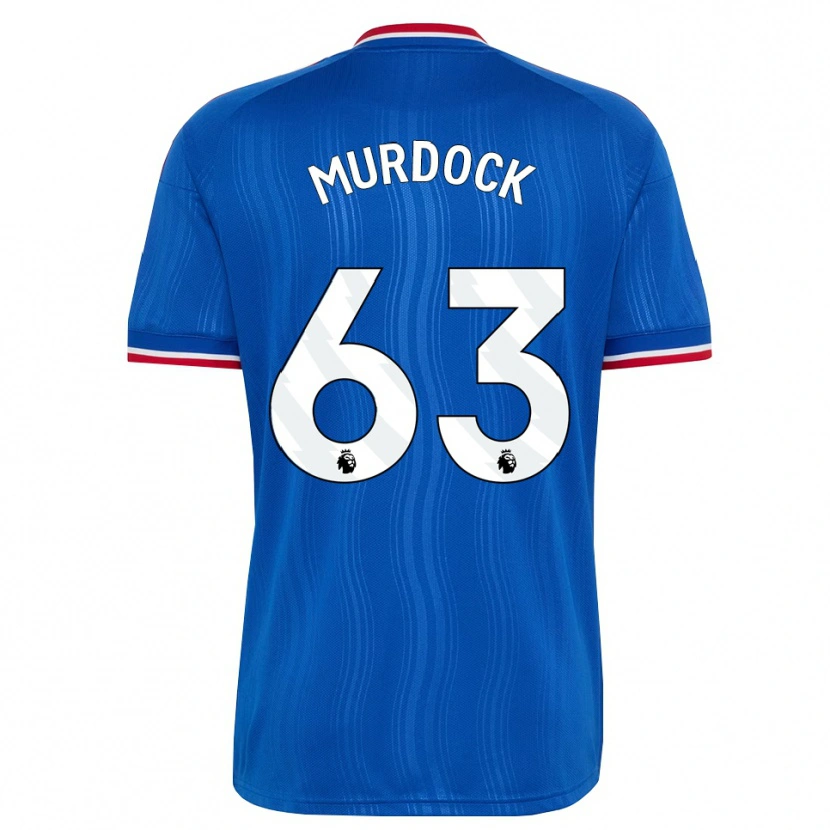 Danxen Kinderen Will Murdock #63 Blauw Wit Rood Uitshirt Uittenue 2026/27 T-Shirt