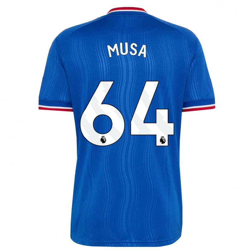 Danxen Kinderen Victor Musa #64 Blauw Wit Rood Uitshirt Uittenue 2026/27 T-Shirt