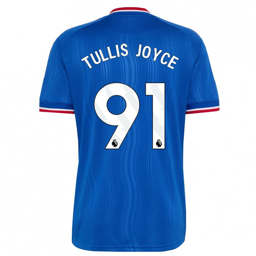 Danxen Kinderen Phallon Tullis-Joyce #91 Blauw Wit Rood Uitshirt Uittenue 2026/27 T-Shirt
