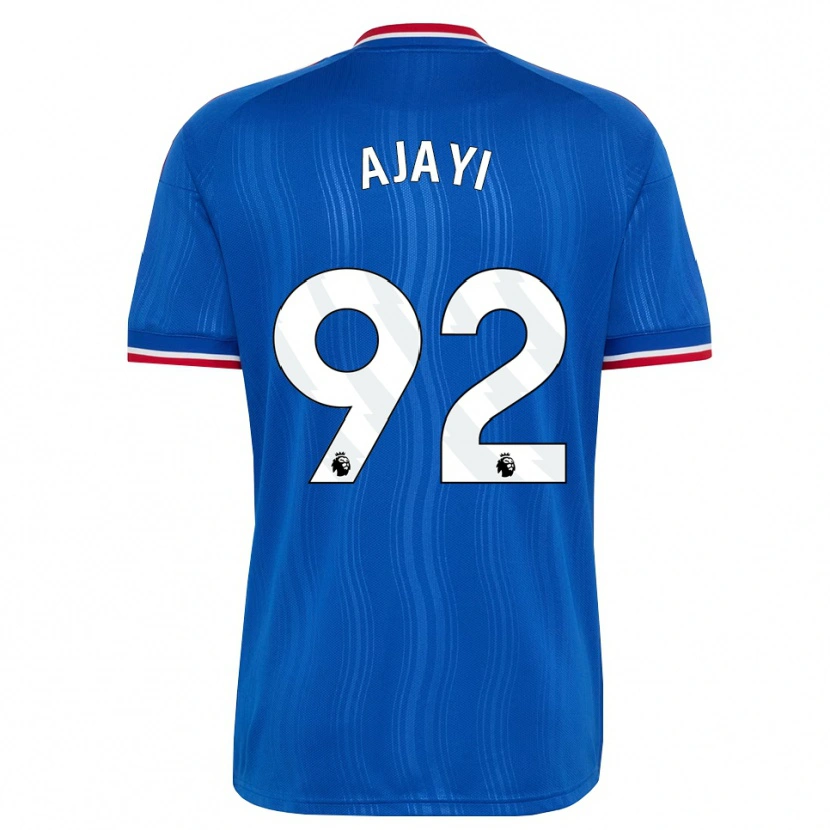Danxen Kinderen Noah Ajayi #92 Blauw Wit Rood Uitshirt Uittenue 2026/27 T-Shirt