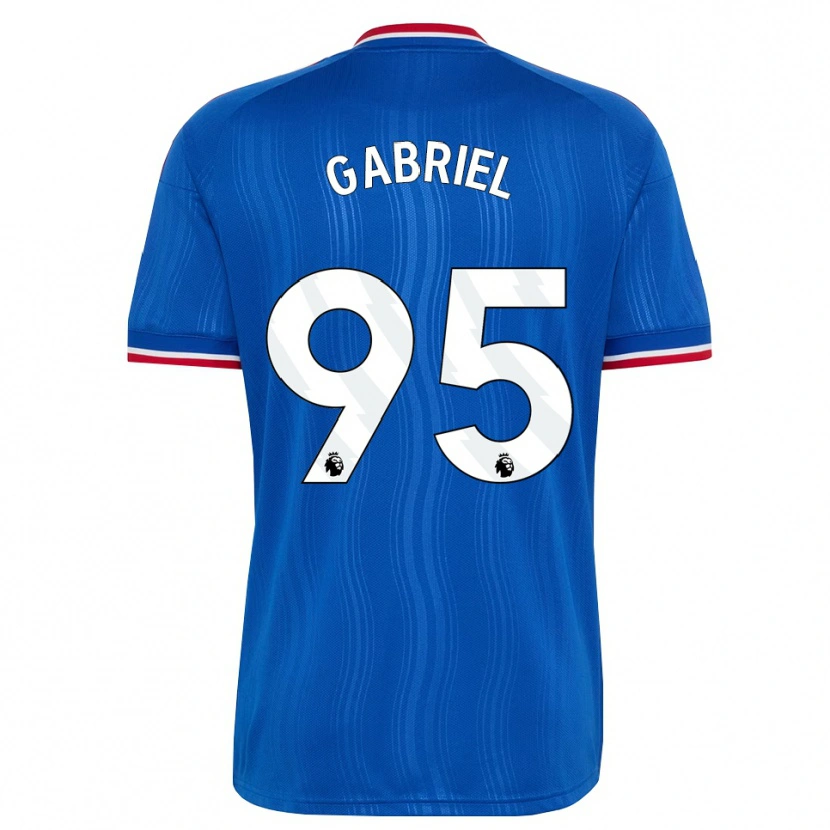 Danxen Kinderen Jj Gabriel #95 Blauw Wit Rood Uitshirt Uittenue 2026/27 T-Shirt
