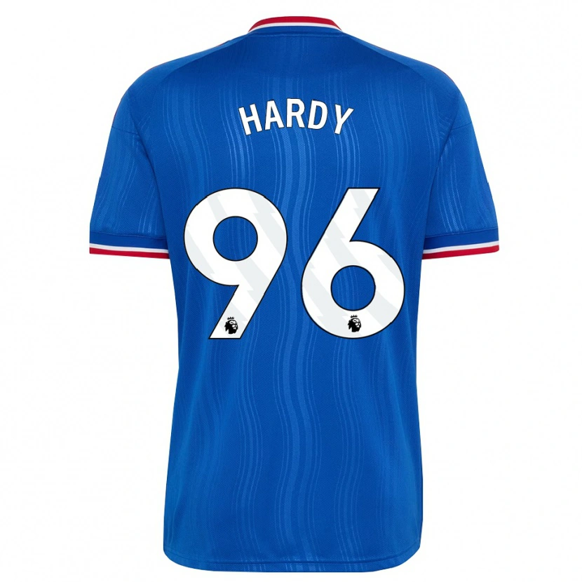 Danxen Kinderen Charlie Hardy #96 Blauw Wit Rood Uitshirt Uittenue 2026/27 T-Shirt