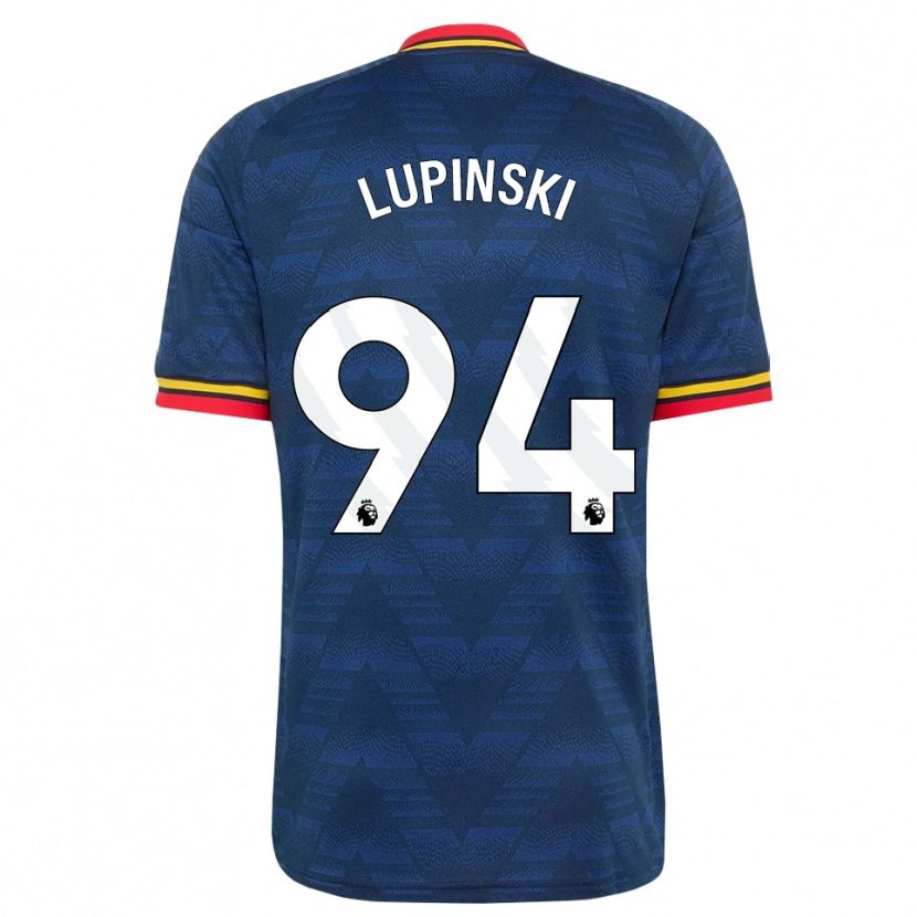 Danxen Kinderen Remi Lupinski #94 Middernachtblauw Geel Rood Uitshirt Uittenue 2026/27 T-Shirt