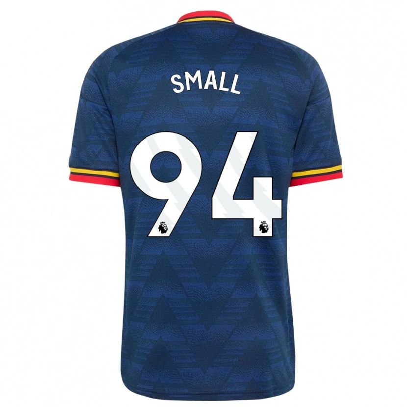 Danxen Kinderen Coby Small #94 Middernachtblauw Geel Rood Uitshirt Uittenue 2026/27 T-Shirt