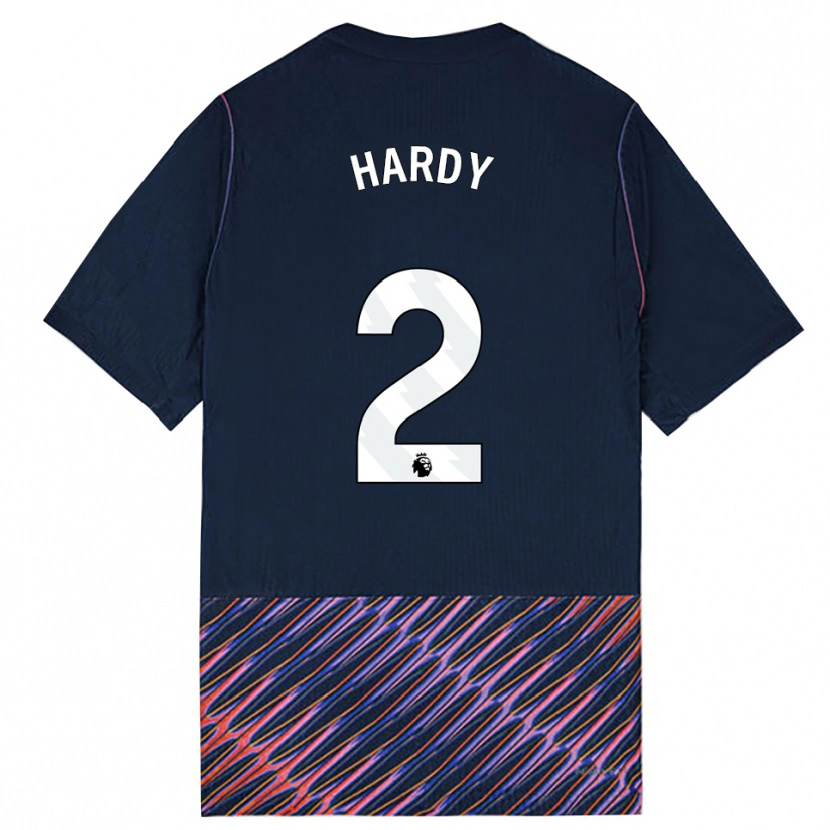Danxen Kinderen Malachi Hardy #2 Koninklijk Blauw Wit Uitshirt Uittenue 2026/27 T-Shirt
