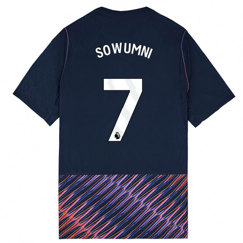 Danxen Kinderen Elisha Sowunmi #7 Koninklijk Blauw Wit Uitshirt Uittenue 2026/27 T-Shirt