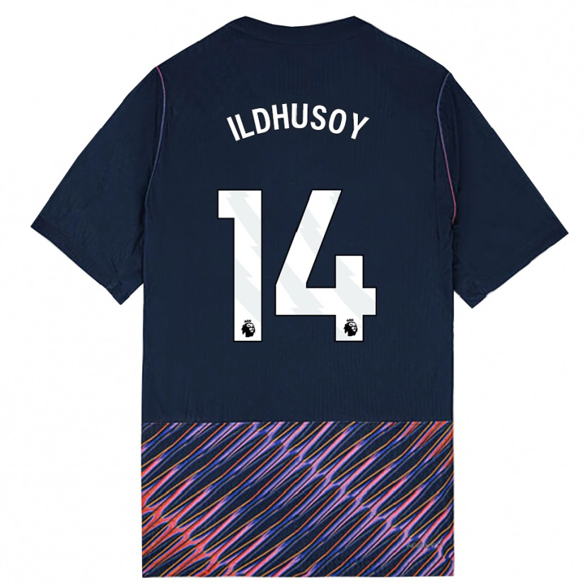 Danxen Kinderen Celin Bizet Ildhusøy #14 Koninklijk Blauw Wit Uitshirt Uittenue 2026/27 T-Shirt