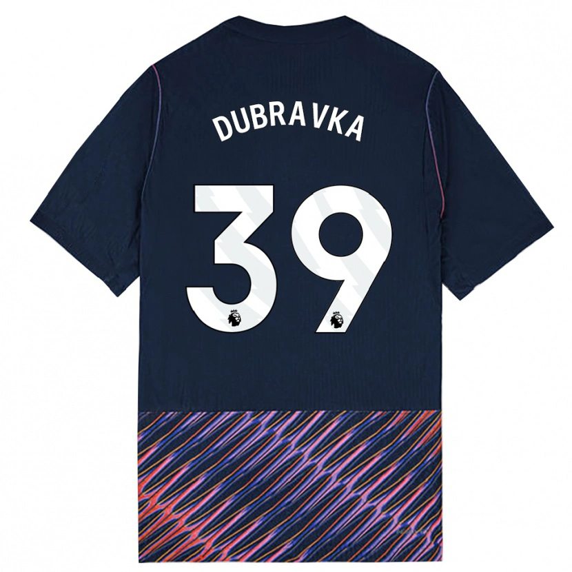 Danxen Kinderen Martin Dúbravka #39 Koninklijk Blauw Wit Uitshirt Uittenue 2026/27 T-Shirt