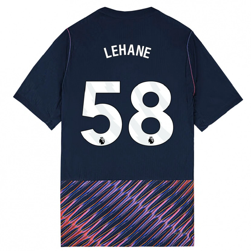 Danxen Kinderen Ellis Lehane #58 Koninklijk Blauw Wit Uitshirt Uittenue 2026/27 T-Shirt