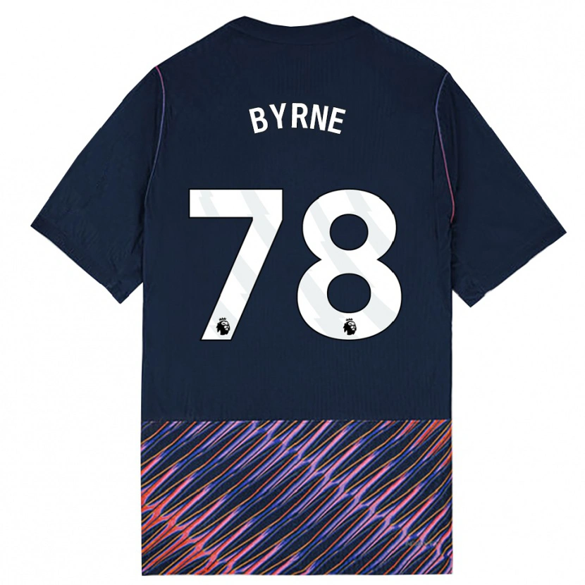 Danxen Kinderen Harry Byrne #78 Koninklijk Blauw Wit Uitshirt Uittenue 2026/27 T-Shirt
