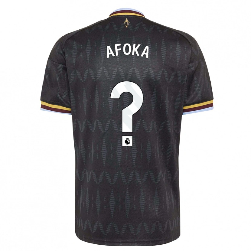 Danxen Kinderen Chisom Afoka #0 Korenbloemblauw Zwart Geel Uitshirt Uittenue 2026/27 T-Shirt