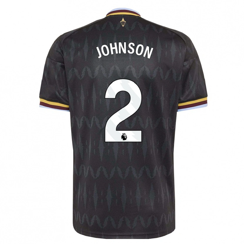 Danxen Kinderen Oscar Johnson #2 Korenbloemblauw Zwart Geel Uitshirt Uittenue 2026/27 T-Shirt