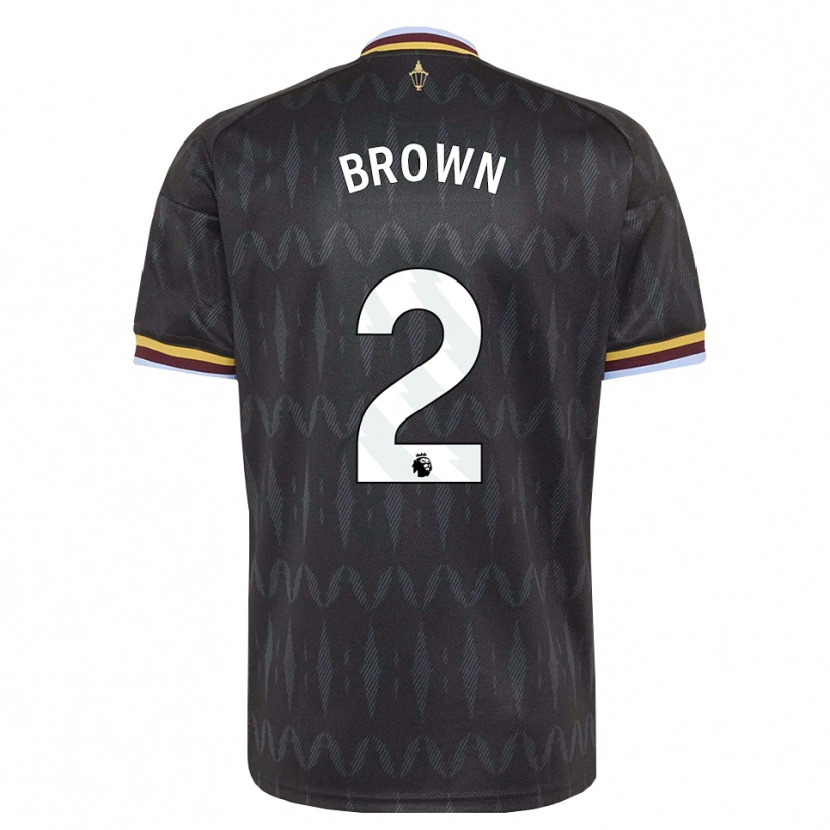 Danxen Kinderen Alvin Brown #2 Korenbloemblauw Zwart Geel Uitshirt Uittenue 2026/27 T-Shirt