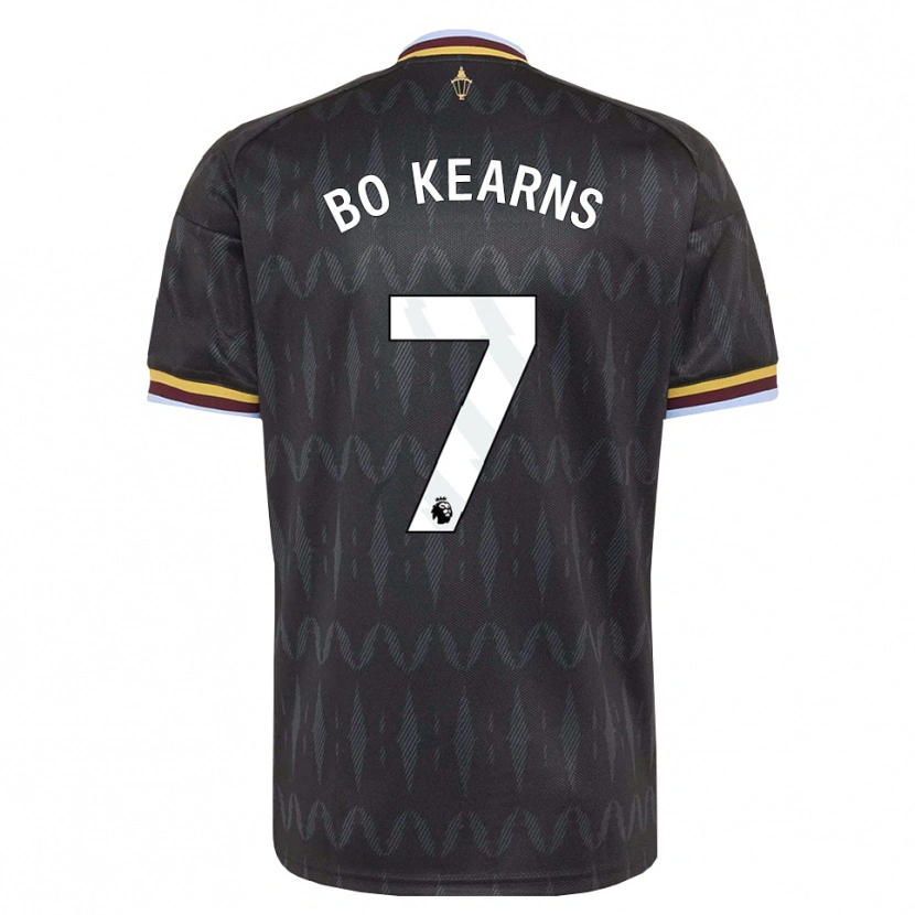 Danxen Kinderen Missy Bo Kearns #7 Korenbloemblauw Zwart Geel Uitshirt Uittenue 2026/27 T-Shirt