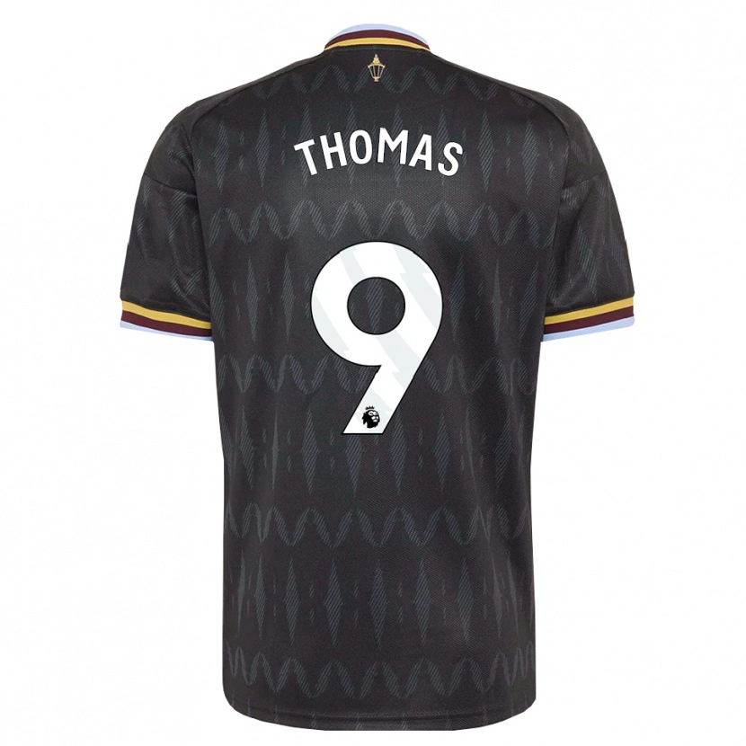 Danxen Kinderen George Thomas #9 Korenbloemblauw Zwart Geel Uitshirt Uittenue 2026/27 T-Shirt