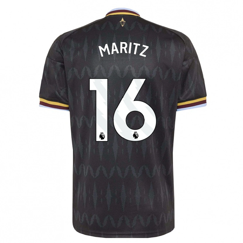 Danxen Kinderen Noelle Maritz #16 Korenbloemblauw Zwart Geel Uitshirt Uittenue 2026/27 T-Shirt