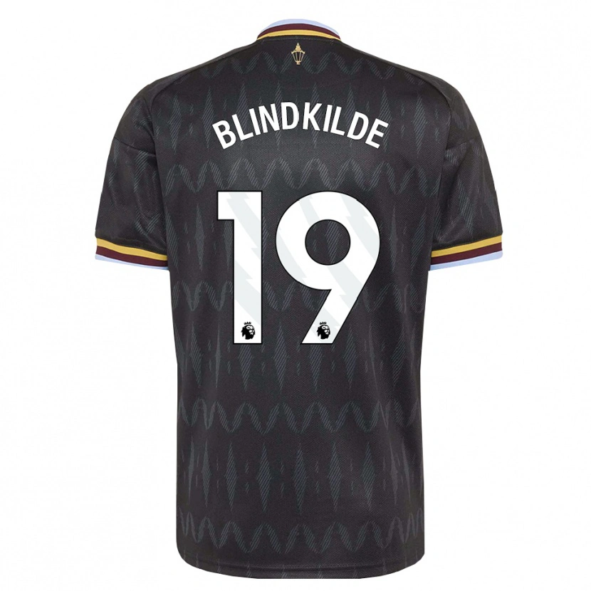 Danxen Kinderen Laura Blindkilde #19 Korenbloemblauw Zwart Geel Uitshirt Uittenue 2026/27 T-Shirt