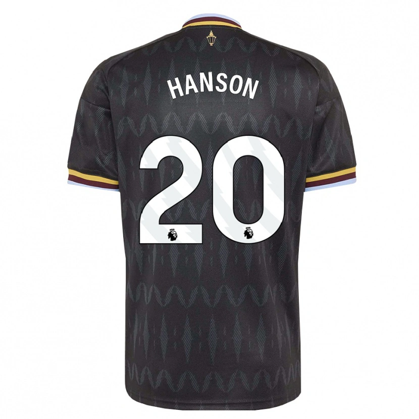 Danxen Kinderen Kirsty Hanson #20 Korenbloemblauw Zwart Geel Uitshirt Uittenue 2026/27 T-Shirt