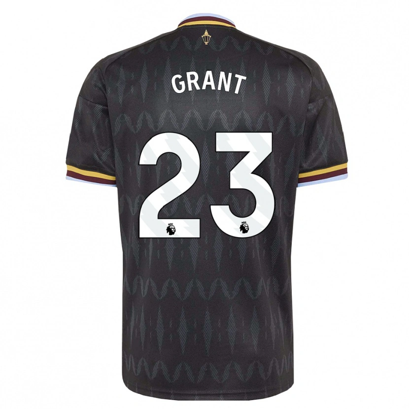 Danxen Kinderen Chasity Grant #23 Korenbloemblauw Zwart Geel Uitshirt Uittenue 2026/27 T-Shirt